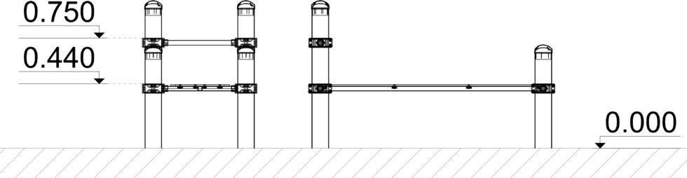 WRK6 Workout bench