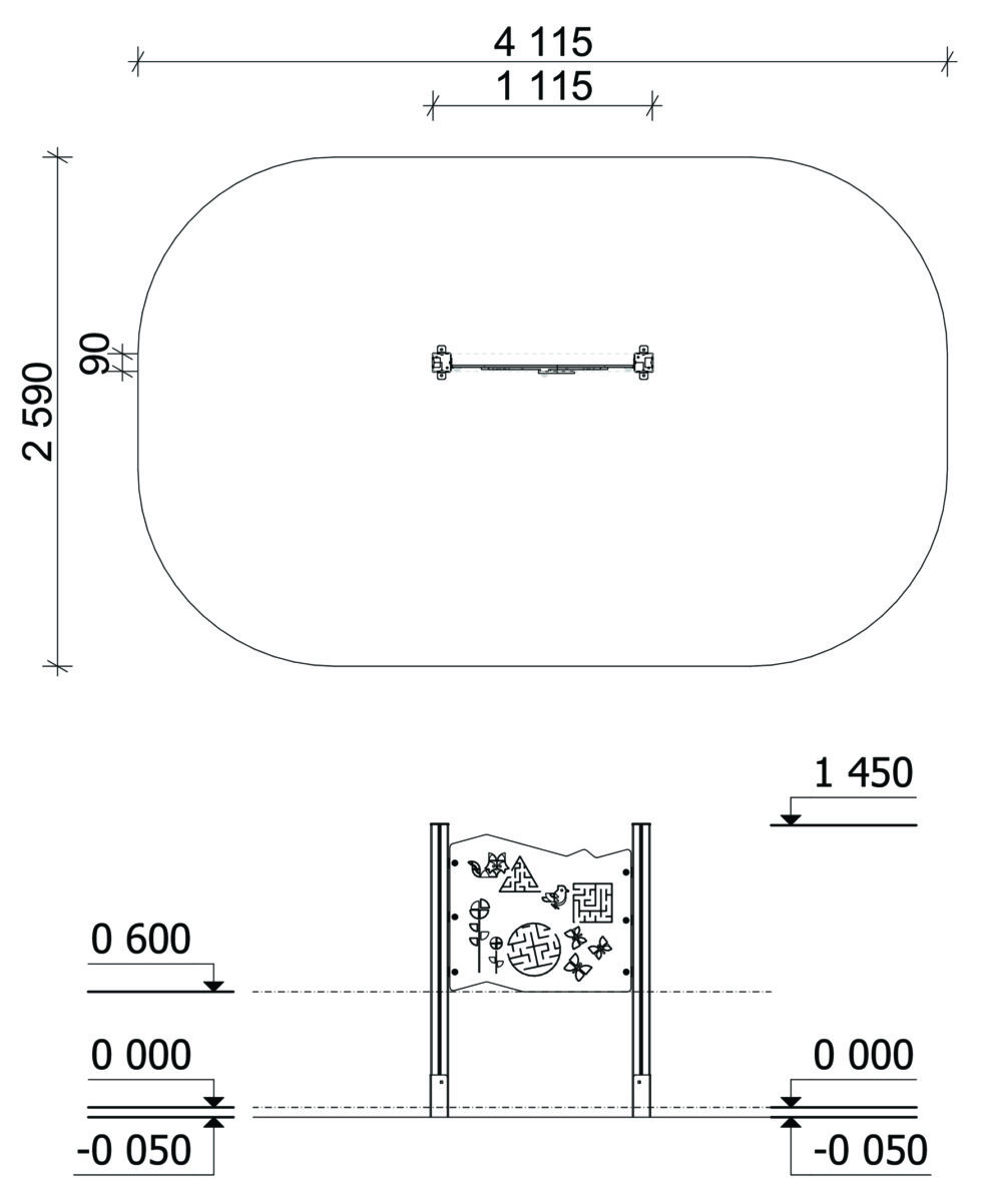 Gray-CP4 interaktīvais panelis