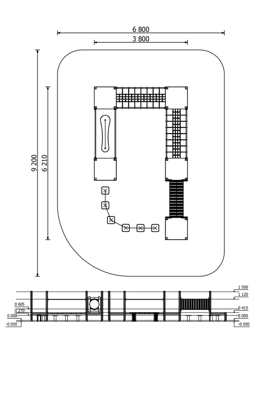 Gray-CBT2 Balanca trail